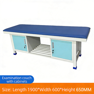 <span class=keywords><strong>Table</strong></span> d'<span class=keywords><strong>examen</strong></span> en acier au carbone de haute qualité pour médecins d'hôpital (avec boîte) - Product Image 2