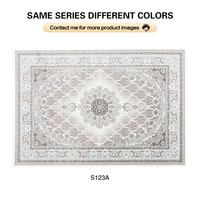 Tapis de luxe Dsermer, design marocain, tapis persan pour salon et chambre, en coton
