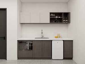 Ensemble de meubles sur mesure pour salon moderne |   Meuble TV et canapé minimalistes : design combiné - Product Image 3