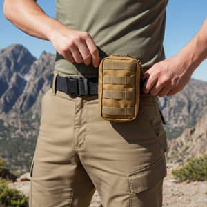 Pochette Médicale Tactique Légère Molle, Accessoire Outil EDC, Sac Banane Utilitaire pour Chasse et Activités de Plein Air - Product Image 1