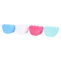 Boîte orthodontique en plastique de qualité médicale, boîte de rangement pour fausses dents à ouverture supérieure, offre spéciale