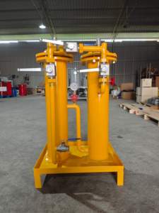 Chariot de filtration d'huile mobile 100L/min, système hydraulique, purificateur d'huile industriel portable, filtre à carburant, purificateur d'huile multifonction - Product Image 1