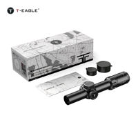 Vente en gros de lunette de visée T-EAGLE EOX 1.2-6x24 30 mm en alliage d'aluminium avec mise au point rapide IR LPVO et accessoires de chasse pour une utilisation en extérieur