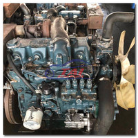 For Kubota Used V3800 V3600 V2403 4 Cylinders 3.8L Diesel Engine Complete Assembly