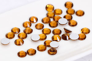 Topaz Bling Flat Back Nicht Hot Fix Kristall Strass in loser Schüttung für Nail Art - Product Image 3