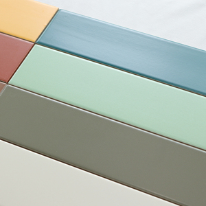 Trang trí nhà 75*300mm/3*12 inch đầy màu sắc Matte bề mặt nội thất hoặc ngoại thất mộc mạc tàu điện ngầm tường gạch - Product Image 3