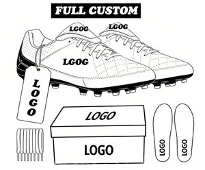 <span class=keywords><strong>Scarpe</strong></span> da <span class=keywords><strong>Calcio</strong></span> Personalizzate HUAMAK OEM per Uomo, Scarpini <span class=keywords><strong>in</strong></span> <span class=keywords><strong>Pelle</strong></span> con Logo e Colore Personalizzati, Design FG per Allenamento all'Aperto - Product Image 3
