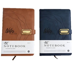 Carnet en cuir PU 2026 en gros, design personnalisé, agenda professionnel, carnets promotionnels A5 à couverture rigide - Product Image 2