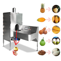 Volledig automatische groente- en fruit schilmachine voor appel, peer, pompoen, mango, aardappel, perzik, papaya, wortel; schil- en huidverwijderaar