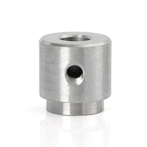 Втулка соединительная резьбовая приварная из углеродистой стали с ЧПУ, усиленная, для турбонагнетателя, оцинкованная, коническая, ISO9001 - Product Image 6