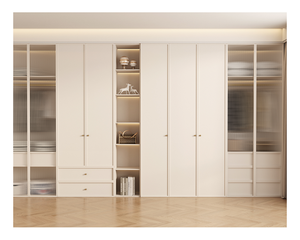 <span class=keywords><strong>Armario</strong></span> de Lujo para Vestidor, Madera Maciza, Forma de I, Modular, <span class=keywords><strong>con</strong></span> Puertas Corredizas y <span class=keywords><strong>Espejo</strong></span> - Product Image 3