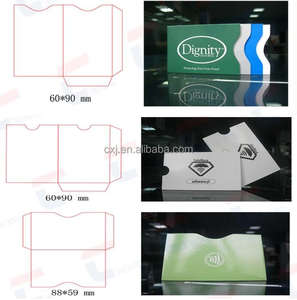 Papel antirrobo Rfid Bloqueo <span class=keywords><strong>Tarjeta</strong></span> Manga <span class=keywords><strong>Tarjeta</strong></span> DE CRÉDITO Protector - Product Image 6