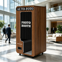Photo Booth Vintage, Photo Booth Self Service, Mesin Photo Booth Otomatis, Photo Booth Cetak Instan, Warna Dapat Dikustomisasi
