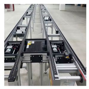 Stainless Steel Accumulating Pallet Chain Double Speed Adjustable Conveyor Durable Toshine Brand - Product Image 4