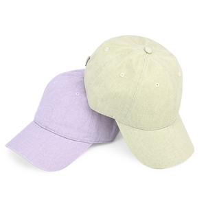 Casquette de baseball en jean de coton lavé à 6 panneaux, personnalisable avec logo brodé, ajustable, unisexe, style décontracté vintage, pour homme - Product Image 5