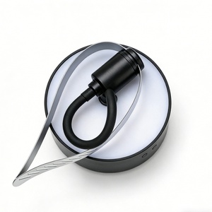 Ventilateur anti-mouches en métal 2-en-1 avec lumière LED nocturne pour la lutte antiparasitaire à la maison, au restaurant et en extérieur - Product Image 3