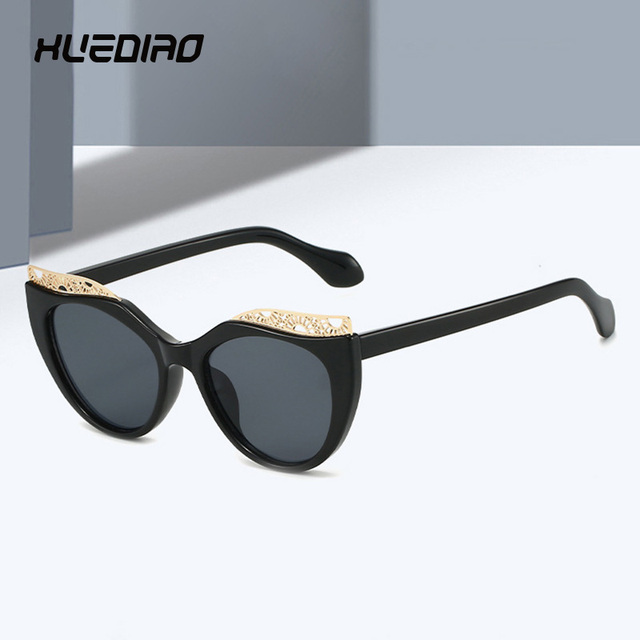 XUEDIAO 2025 Unique Trendy Cat Eye Sunglasses for Women and Men Customizable Logo UV400 Optical Custom Eyewear