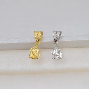 จี้ไข่มุกบาโรกเงินแท้ S925 ทำมือ ใหม่ สำหรับงาน DIY เครื่องประดับผู้หญิง พร้อมอุปกรณ์ตกแต่งไข่มุกแบบ Alien 1397 - Product Image 2