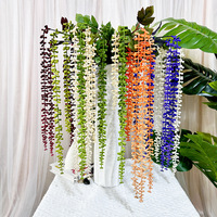 Arche de fleurs artificielles pour mariage, décoration murale en fleurs de caoutchouc souple, couronne artificielle suspendue, directement de l'usine YL