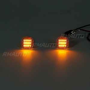Luz de Señalización Dinámica para Automóvil, Lámpara LED de Señal de Giro para SKODA Octavia Mk1 Mk2, para AUDI A3 A4 A8, para SEAT Leon Mk1 Ibiza Mk2 - Product Image 6
