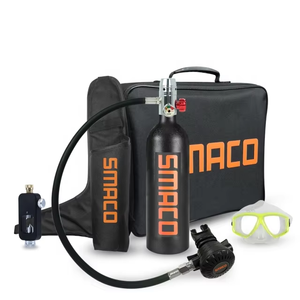 <span class=keywords><strong>Smaco</strong></span> fabricante directo 1L alta presión 200bar 3000psi Mini equipo de buceo portátil establece cilindro de Gas de tanque de aluminio - Product Image 5
