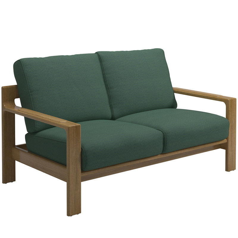 Canapé Lover en teck importé.