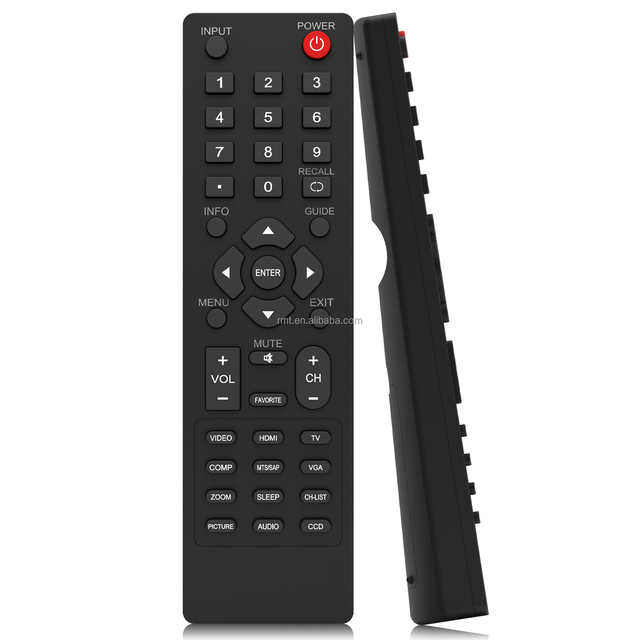DX-RC02A-12 Universal Remote Control Compatible with All Dynex TV, Include LCD LED HDTV TVs