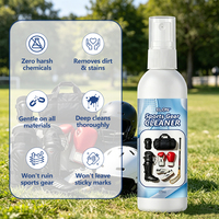 Nettoyant Premium Naturel pour Équipements Sportifs – Spray Dissolvant de Taches Tenaces pour Gants de Boxe, Chaussures à Crampons, Tapis de Yoga, Sacs de Sport, Casques