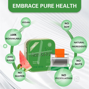 Supplément de biotine végétalien sans sucre personnalisable pour adultes bandelettes orales de beauté naturelle pas pour les femmes enceintes vente en gros - Product Image 4