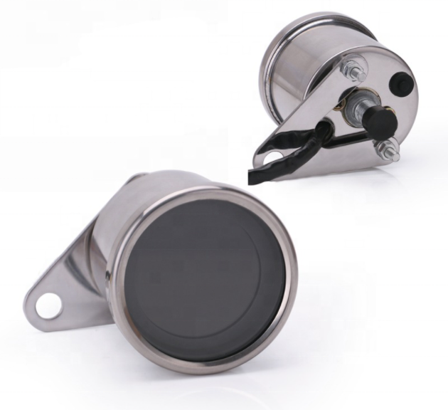 3 в 1 Мини-вольтметр для мотоцикла, цифровой светодиодный дисплей, часы, термометр, индикатор, Измеритель Панели 12 В для автомобиля и мотоцикла