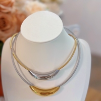 2023 nouveau design Vintage unisexe grand charme torsion corde tour de cou cuivre avec argent 925 plaqué or 18 carats chaîne torsadée collier ras du cou