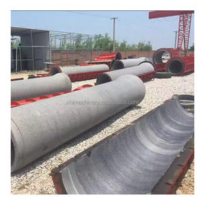 Mesin Produksi Pipa Beton Terbaik, Mesin Pipa Gorong-gorong Beton Bertulang dengan Kontrol PLC, Cetakan Baja untuk Pipa Drainase - Product Image 4