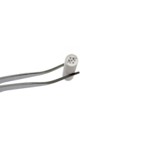 Embouts filtrants jetables en céramique rainurée de 6 mm avec charbon actif de coque de noix de coco, modernes et écologiques pour cartouche filtrante