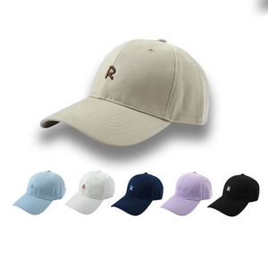 Letter Mens Cotton Canvas Baseball Cap Outdoor Sports Wear Custom Embroidery and Printing 6-Panel Promotion <b>Hat</b> - Product Image 1