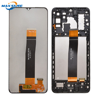 Marco de montaje de pantalla OLED original a precio de fábrica pantalla táctil de teléfono móvil para Samsung A32 5G 1 año Itel A80 Tecno