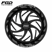 Jantes forgées sur mesure à déport profond polies 24X14 22x12 26X12 28X16 pouces 8x170 8x180 6x139.7 8x6.5 pour camions F-150 1500 2500