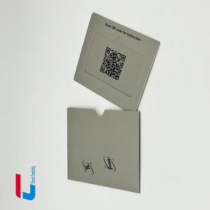 Tarjeta de papel personalizada de alta calidad, paquete de tarjeta de Metal Google Revivew, paquete de tarjeta de visita de Color Blanco/negro - Product Image 2