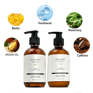 Set Profesional de <span class=keywords><strong>Champú</strong></span> y Acondicionador a Base de Hierbas con Biotina Natural, Anticaspa, Sin Sulfatos, para el Crecimiento del Cabello, Marca Privada - Product Image 1