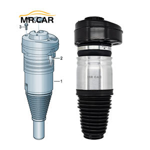 Kits de réparation A8 D5 Amortisseur avant avec suspension pneumatique de remplacement (gauche/droite) pour <span class=keywords><strong>Audi</strong></span> A8 S8 4N4616039 4N4616040 - Product Image 1