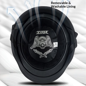 Casque demi-coque en ABS allemand pour <span class=keywords><strong>moto</strong></span> électrique certifié 3C, design scoop, Predator toutes saisons - Product Image 4