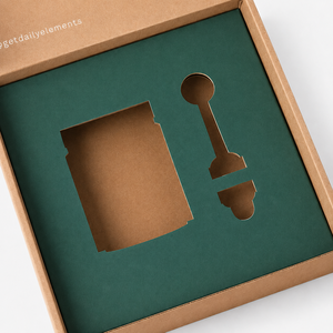Kraft Corrugated Mailer Box With Custom Kraft Corrugated <b>Insert</b>, Canned Food Gift Set Packaging Box - Product Image 3