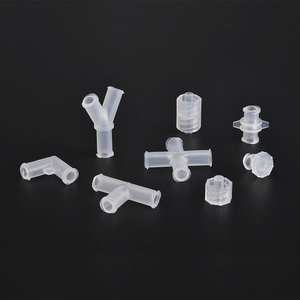Connecteur Luer en polypropylène (<span class=keywords><strong>PP</strong></span>) de qualité alimentaire RUNZE, connecteur de tuyau Luer avec verrouillage Luer, modèle de tête - Product Image 2