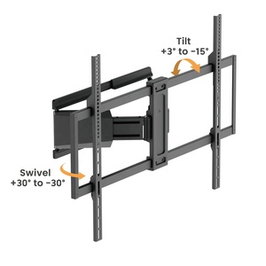 ขายึดทีวีแบบ Heavy-Duty Ultra-Slim ขนาด <span class=keywords><strong>100</strong></span> นิ้ว รองรับ OEM ODM ปรับได้ทุกทิศทาง ผลิตจากเหล็กและพลาสติก สำหรับทีวีขนาด 50 ถึง <span class=keywords><strong>100</strong></span> นิ้ว รองรับ <span class=keywords><strong>VESA</strong></span> สูงสุด 800x600 - Product Image 3