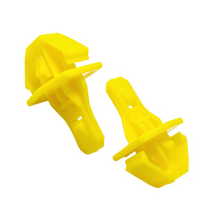 Honda Grille <b>Clip</b> KS0541 Yellow Plastic For Accord Civic CR V Front Radiator Repair Replacement Part 91578 SV4 003 - Product Image 1