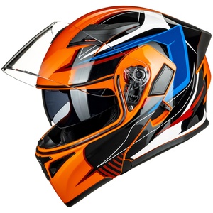 Yeni Rekabetçi Fiyatlı ILM Motosiklet Çift Vizörlü Açılır Kapanır Modüler Tam Yüz Kaskı DOT Sertifikalı Model 902 - Product Image 4