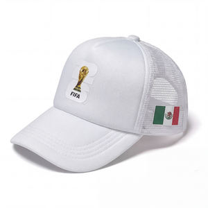 Nouvelle Casquette de Baseball en Maille Respirante Bleue avec Drapeau du Mexique, Modèle Camionneur pour la Coupe du Monde 2026, Idéale pour les Fans de Football - Product Image 2