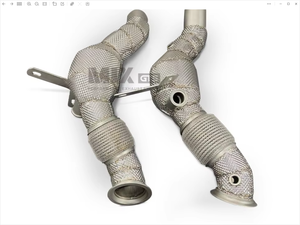 Tuyaux d'échappement pour Ferrari F8 3.9T 2019-2023, échappement haute performance modifié pour la course, performance améliorée, directement de l'usine - Product Image 2