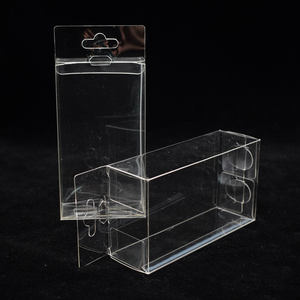 Vente en gros de boîtes d'emballage en plastique transparent pour animaux de compagnie personnalisées boîte d'emballage d'hameçon de maquillage de beauté - Product Image 3