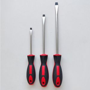 Flathead Screwdrivers Chrome Vanadium Steel Magnetic Handle Household Tools 3 Piece Set - Product Image 2