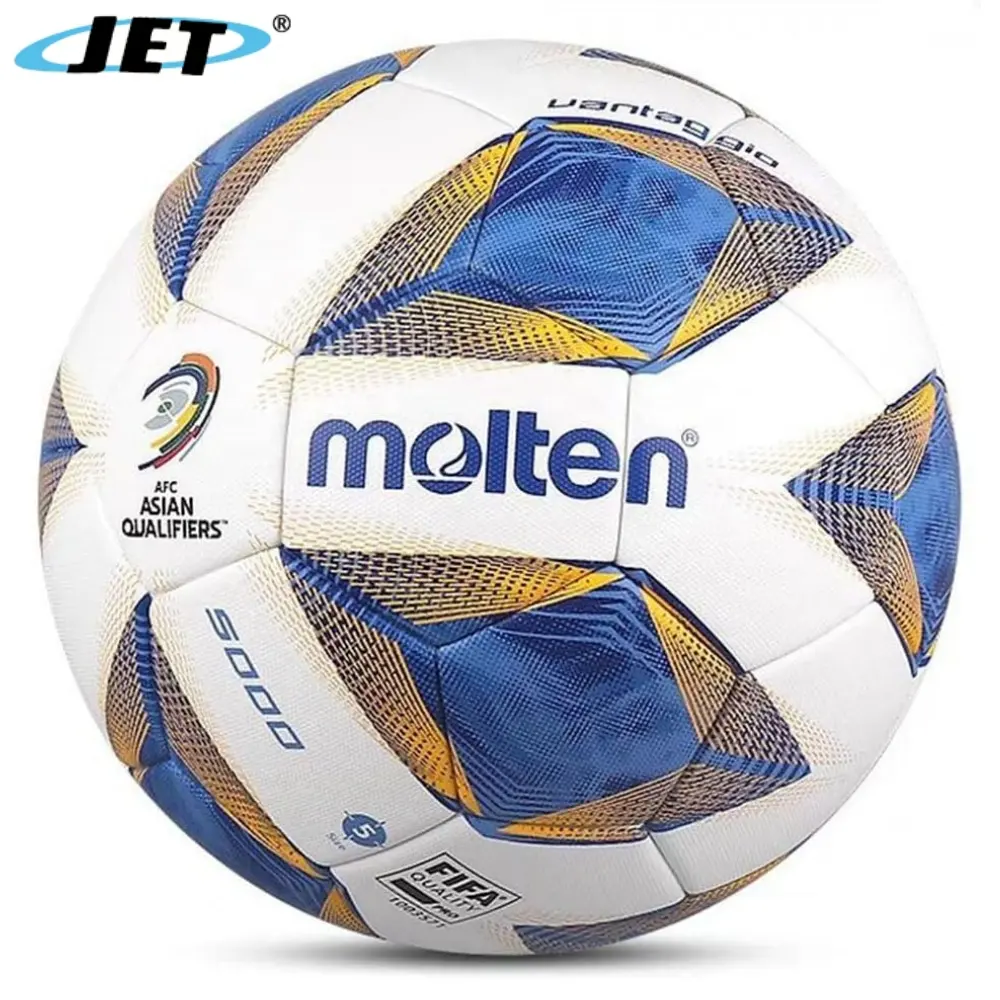Molten Fußball F5A5000-AA, offizielle Versorgungsmaterial der Asiatischen Fußballliga Spiel thermisch gebundener Fußball Größe 5 Ballon de Football